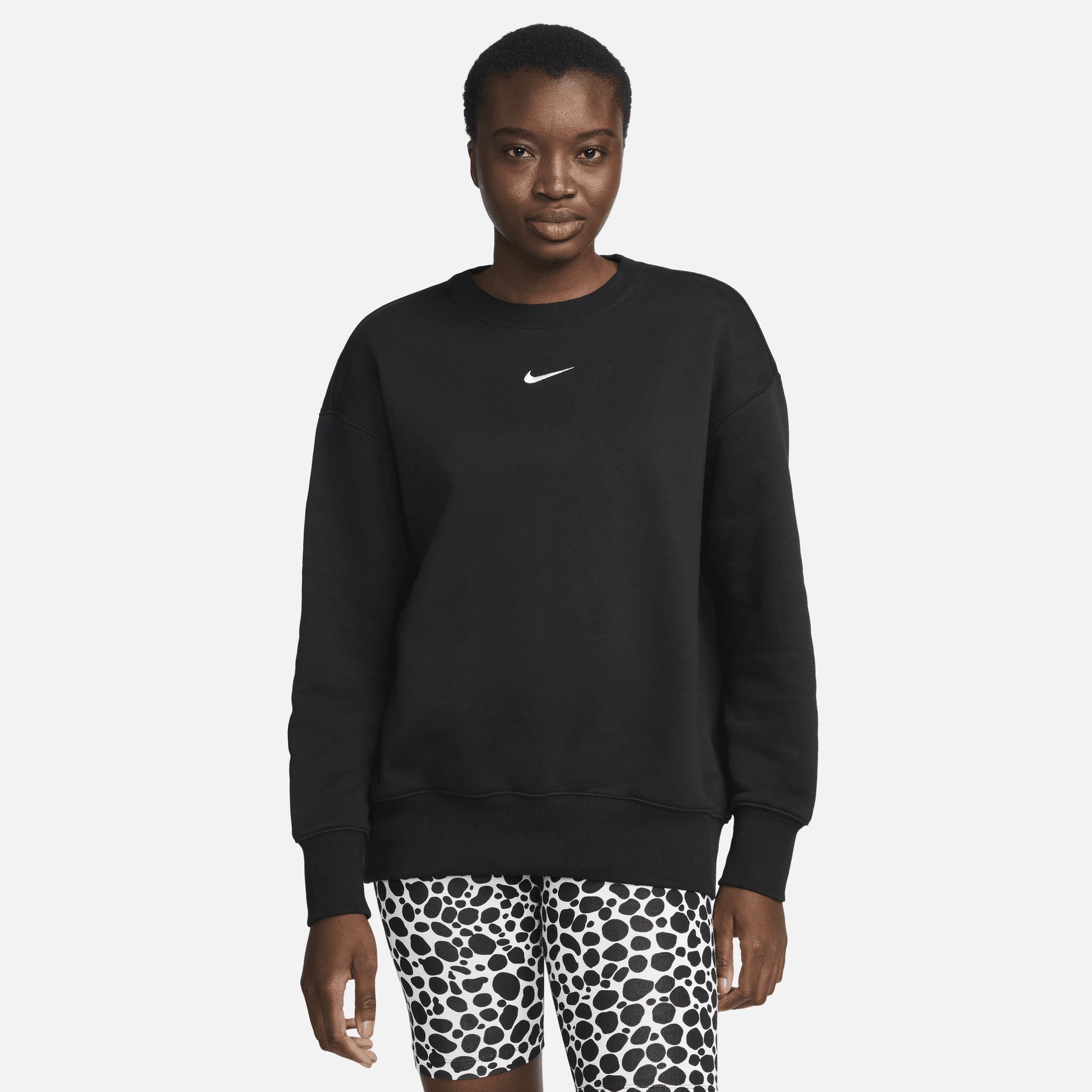 NIKE, W PHOENIX FLEECE OS CREW