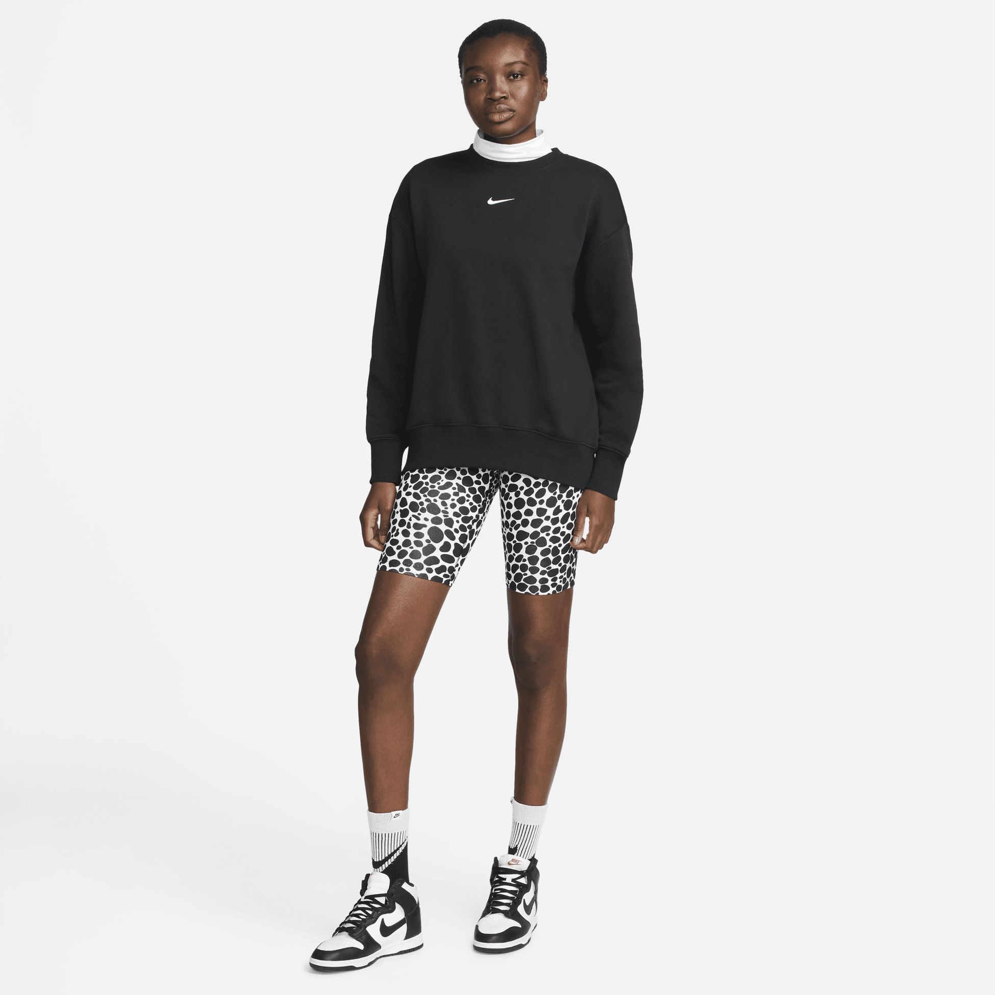 NIKE, W PHOENIX FLEECE OS CREW