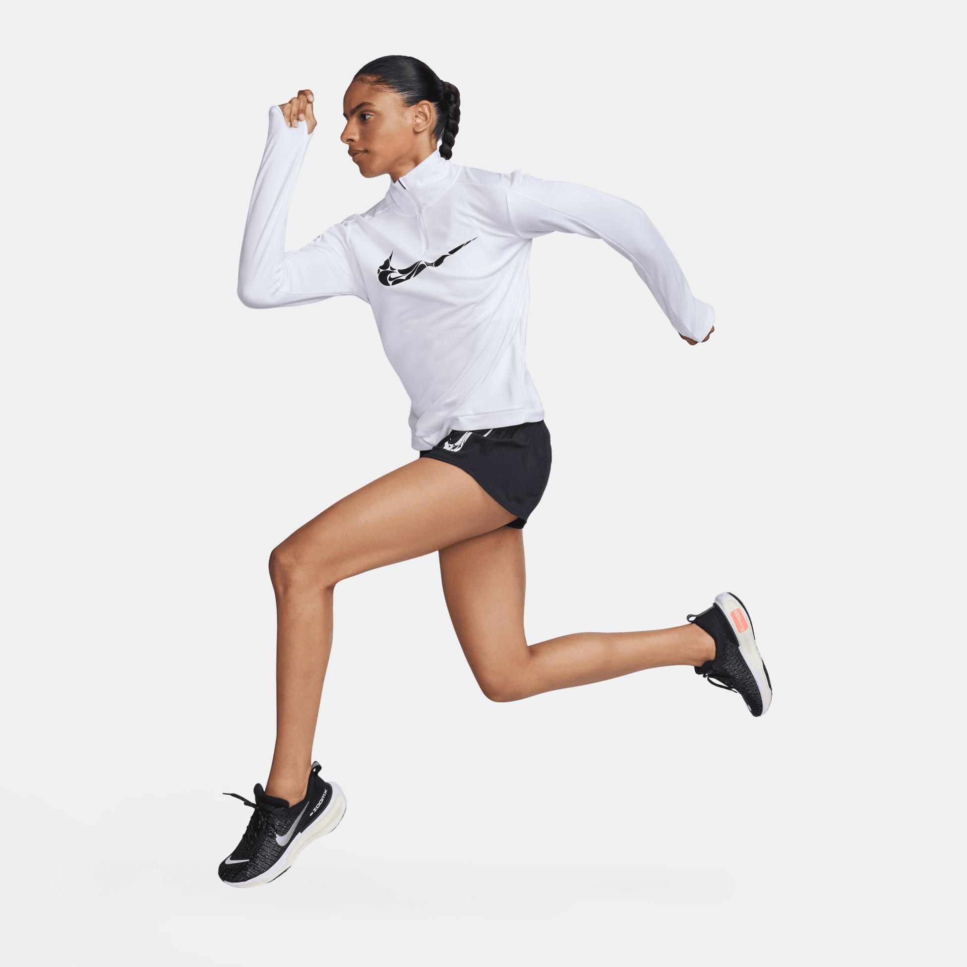 NIKE, Nike Swoosh Women's Dri-FIT 1/2-Zip