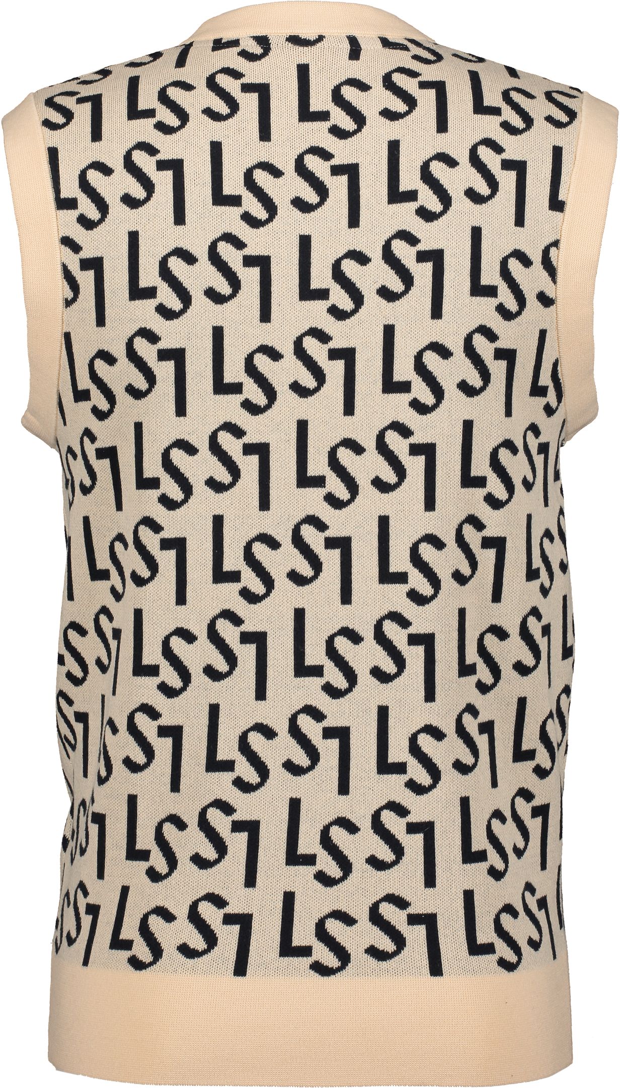 LYLE & SCOTT, Monogram Knitted Vest