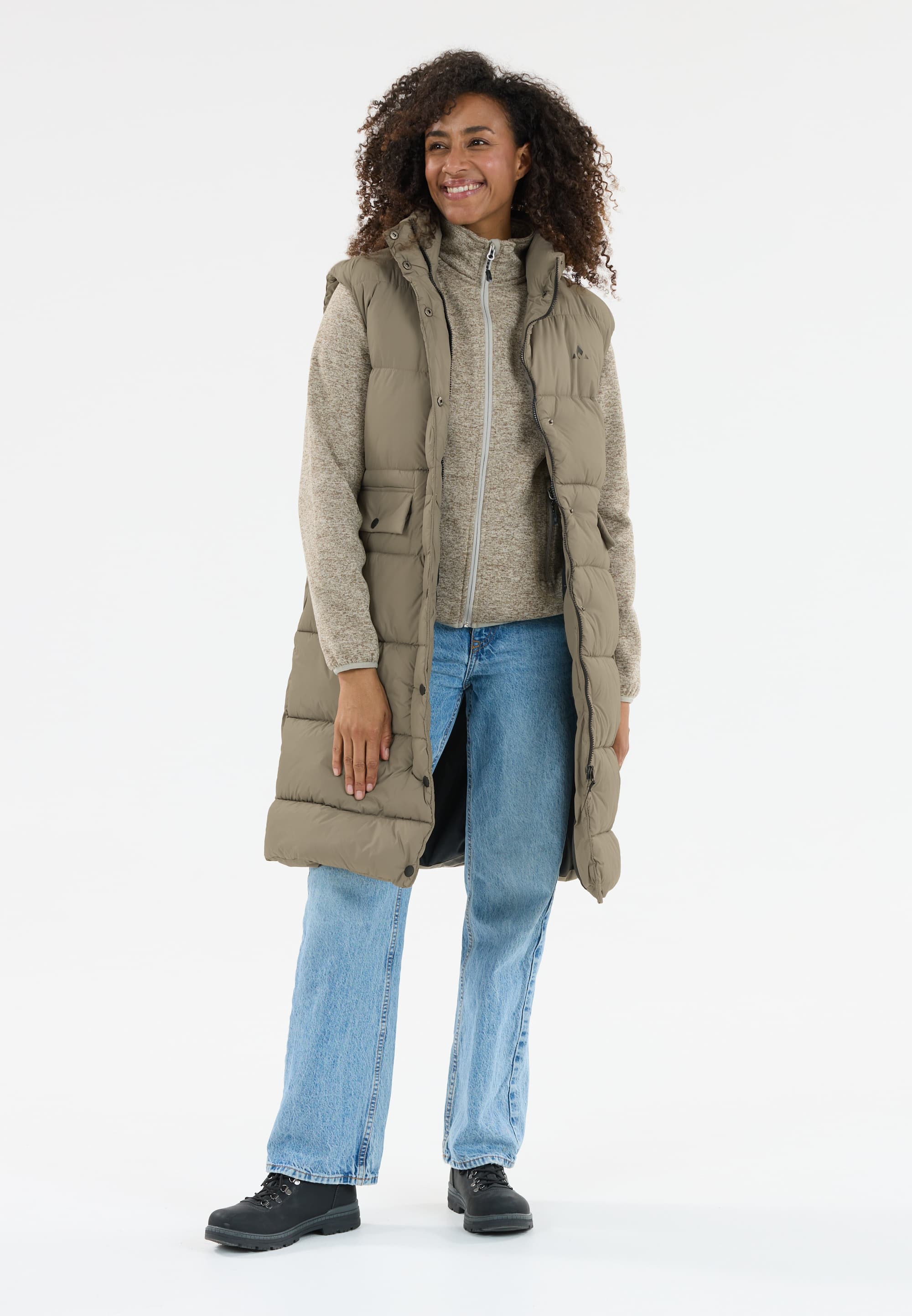 whistler, Amaretto Quilted Vest, Model 1