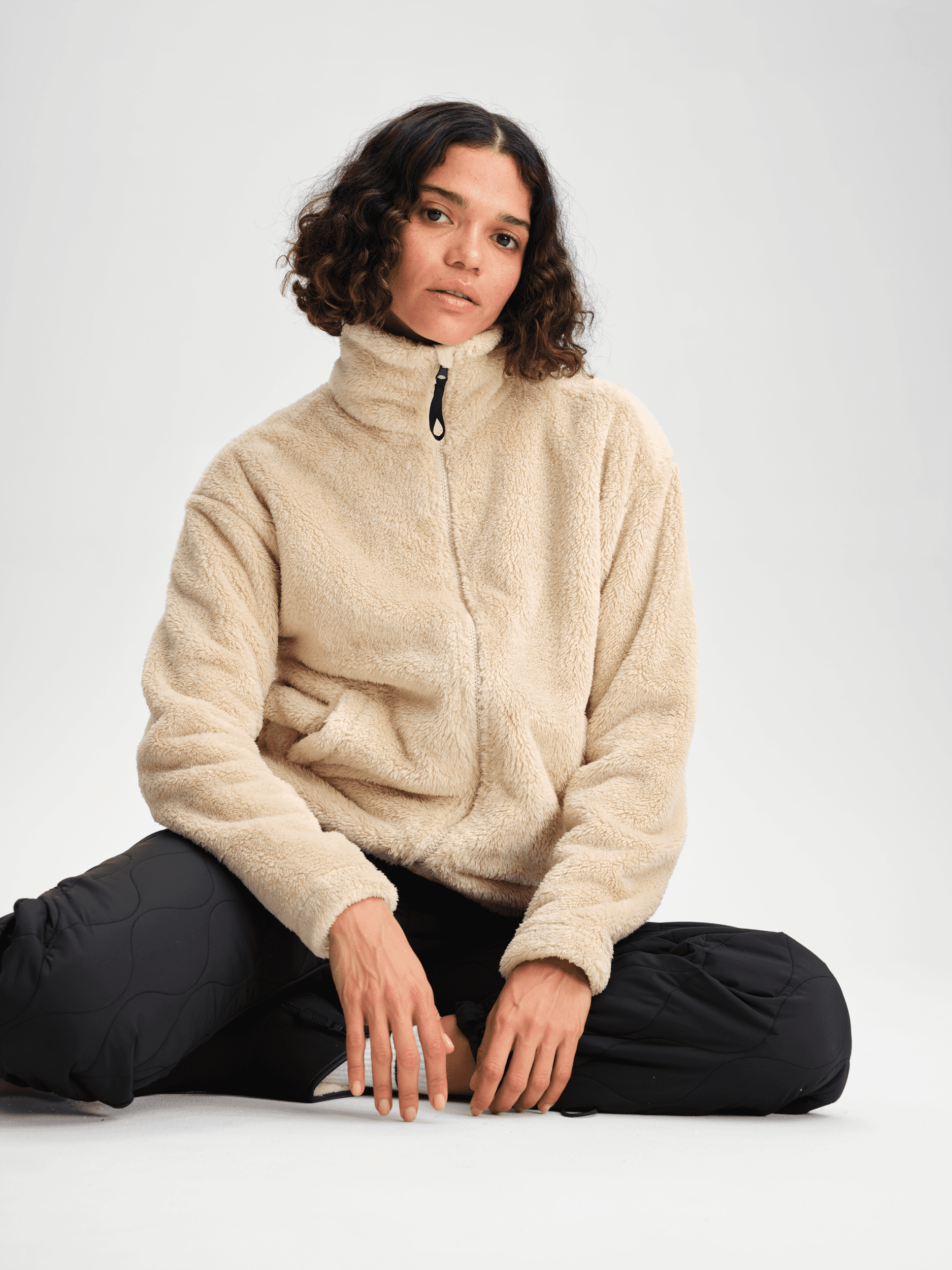 Everest, W Cozy Pile Jacket, Model 1