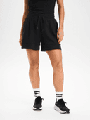 W SOFT HIGH SHORTS, Black