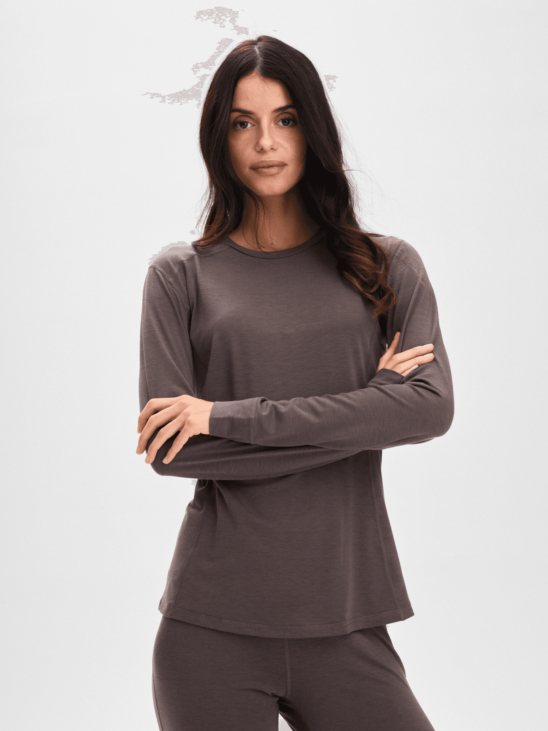 Everest, W Base Layer Shirt, Model 1