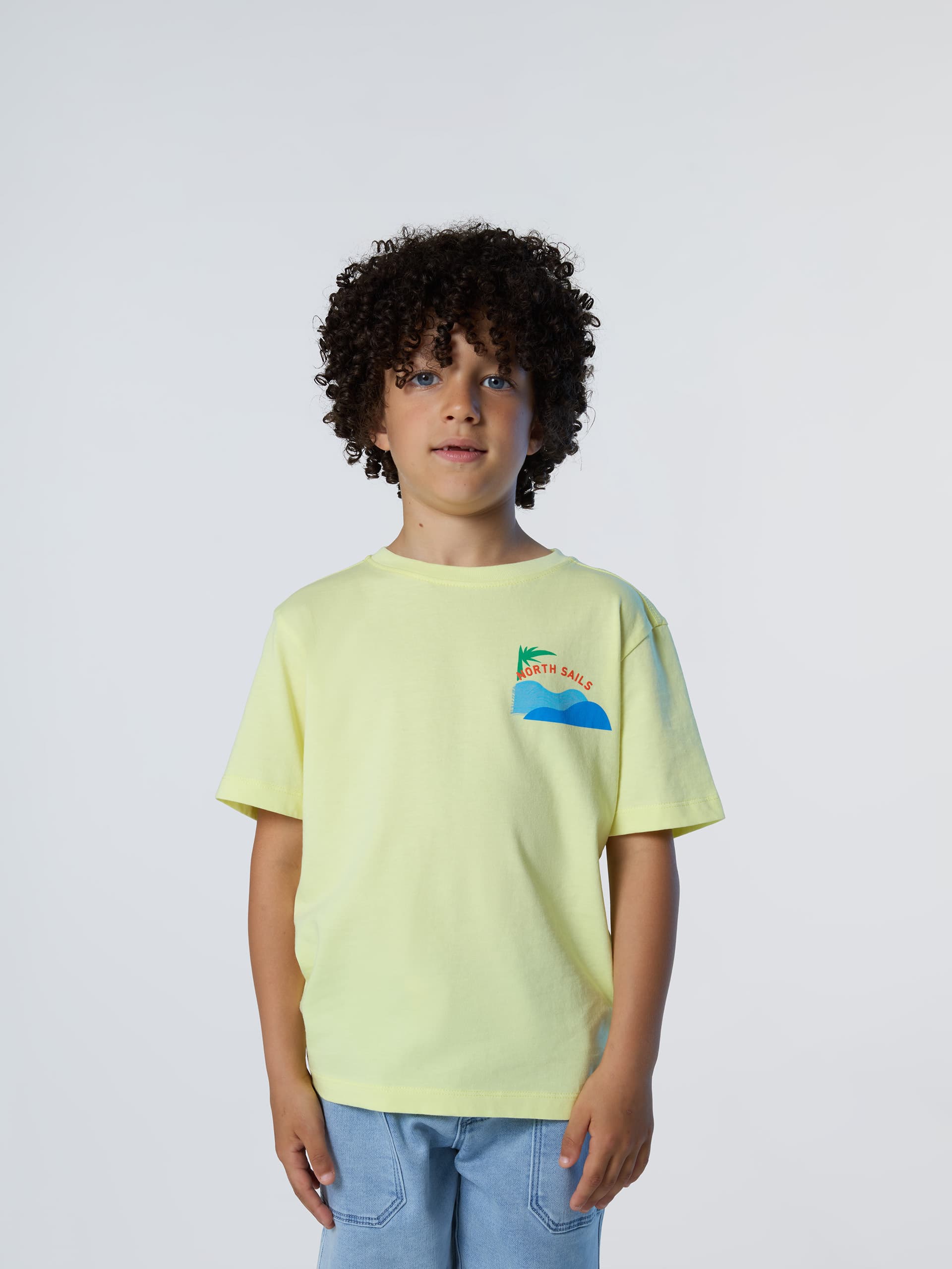north sails, North Sails T-shirt With Ocean Print, Product 0