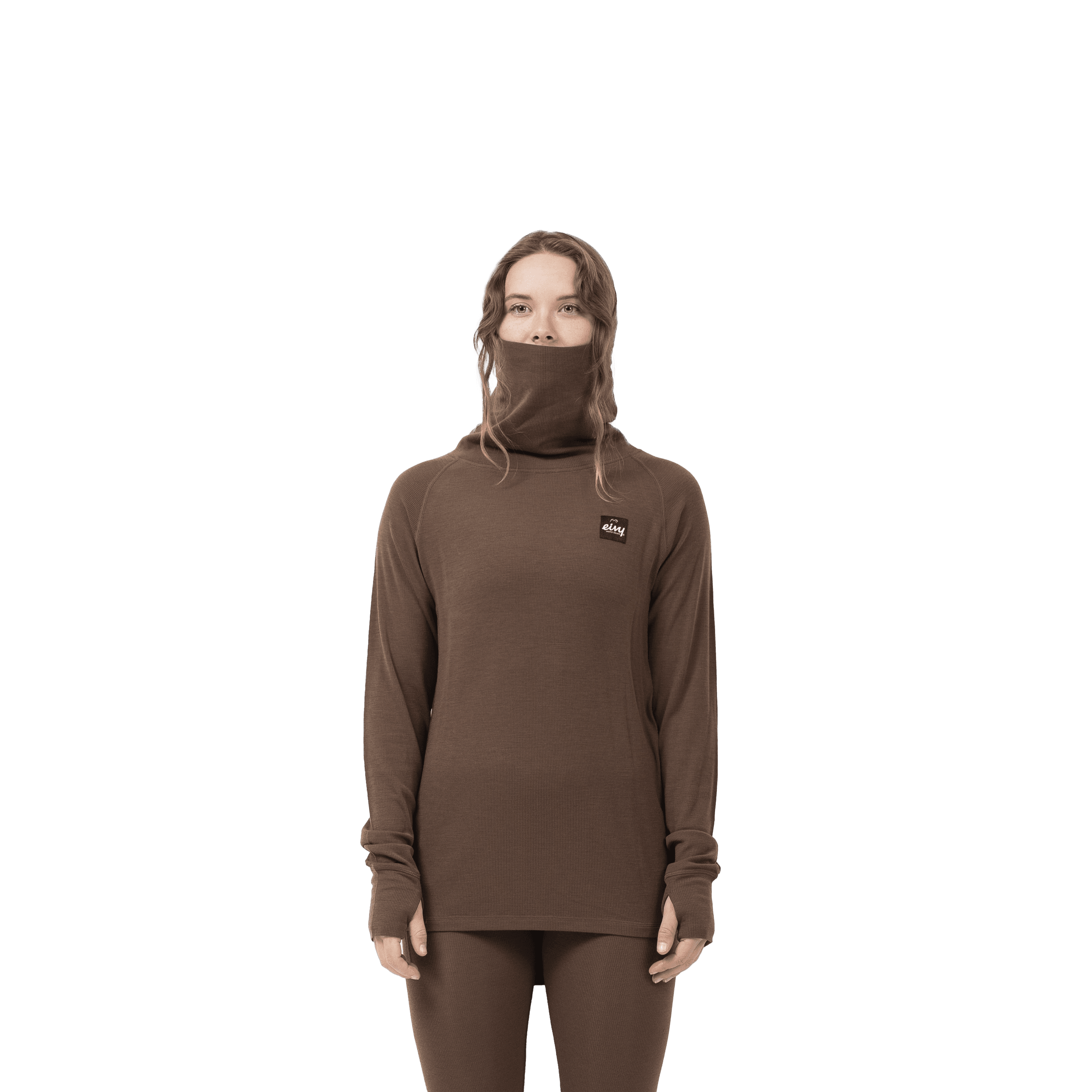 EIVY, W Icecold Merino Wool Gaiter Rib Top, Model 1