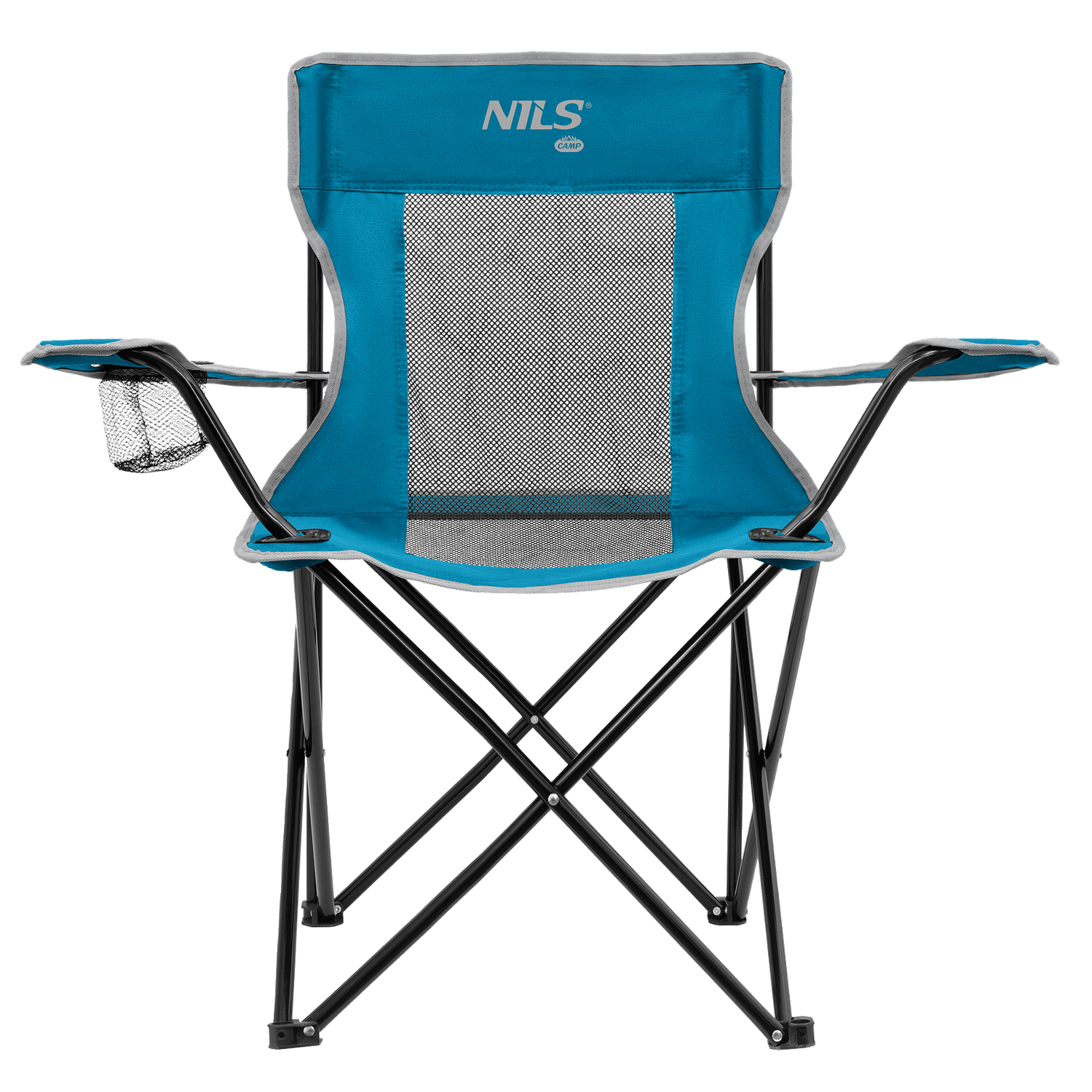 northix, Tourist Chair, Foldable, Blue-gray, Lightweight, Product 0