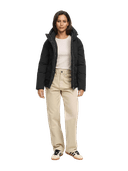 Women Winterjacket Yeminaa, Black