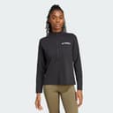 Adidas Terrex Multi Climacool Långärmad T-shirt Med 1/2 Dragkedja, Black