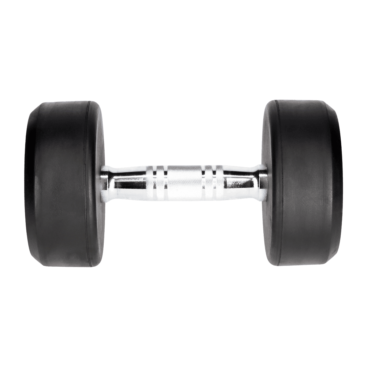 northix, 10 Kg Rubber Dumbbell – Home Gym Equipment, Detail 1