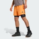 Adidas D4t Primelift 3 Stripes Shorts, Orange
