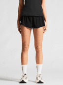 W RACE DAY SPLIT SHORTS 2, Black