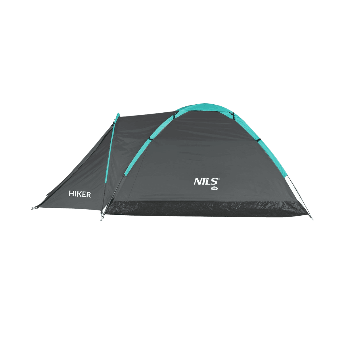 northix, Gray Camping Tent For Hikers, Lightweight, 2-person, Detail 1
