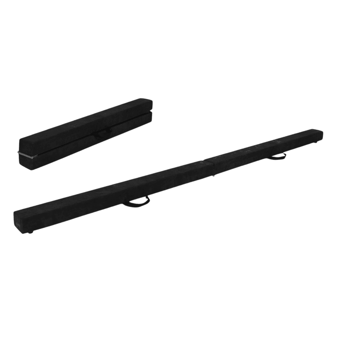 northix, Foldable Gymnastics Balance Beam, 210cm, Non-slip, Black, Product 0