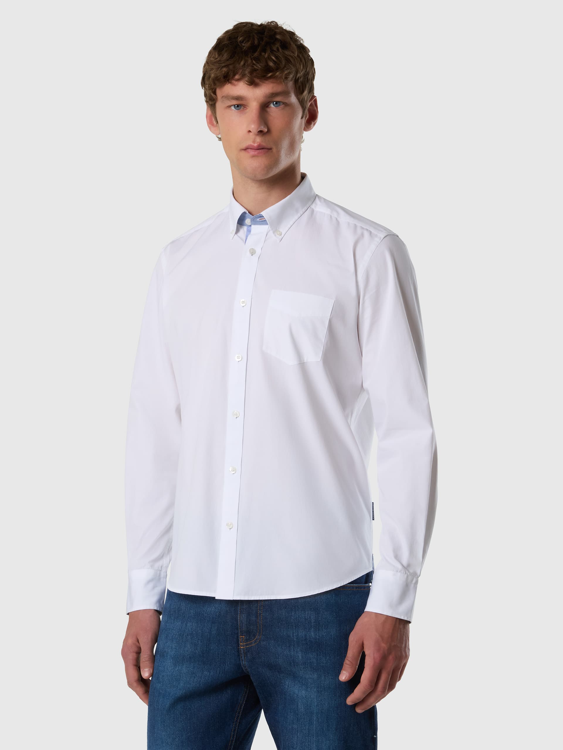 north sails, North Sails Poplin Shirt With Pocket, Product 0