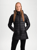 W Liner Mid Coat, Black