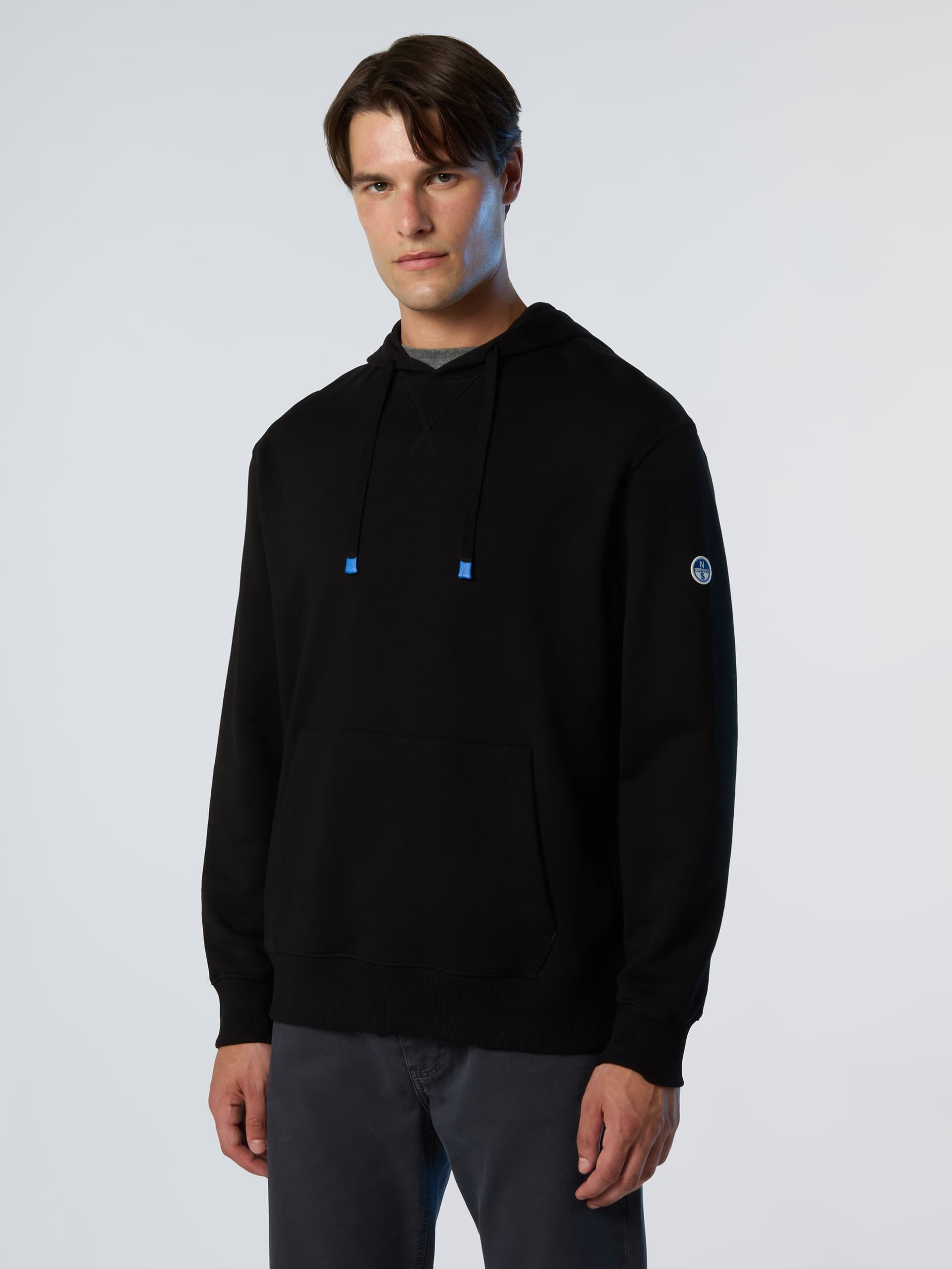 north sails, North Sails Hoodie With Side Ribbing, Product 0