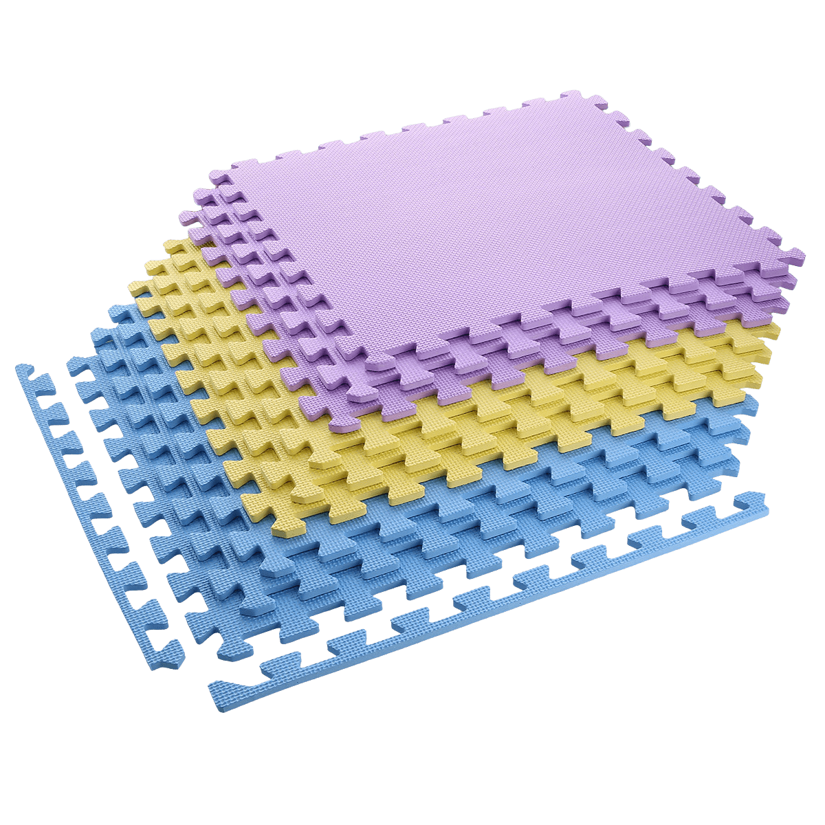 northix, Puzzle Protective Mat, Multipack, 60x60x1.0 Cm, 9 Pcs, Detail 1