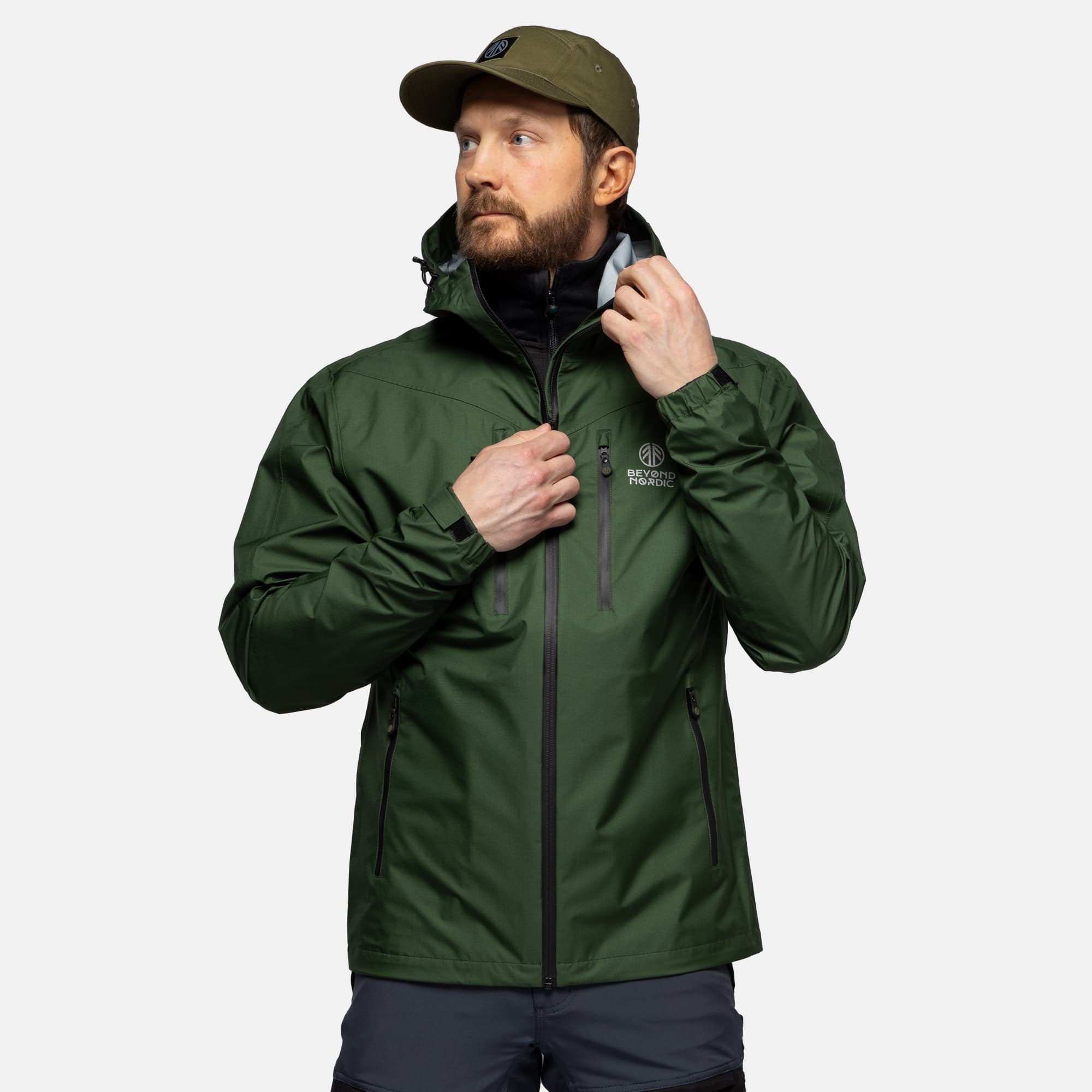 beyond nordic, Bn301-v2 Lightweight Shell Jacket Men, Model 1