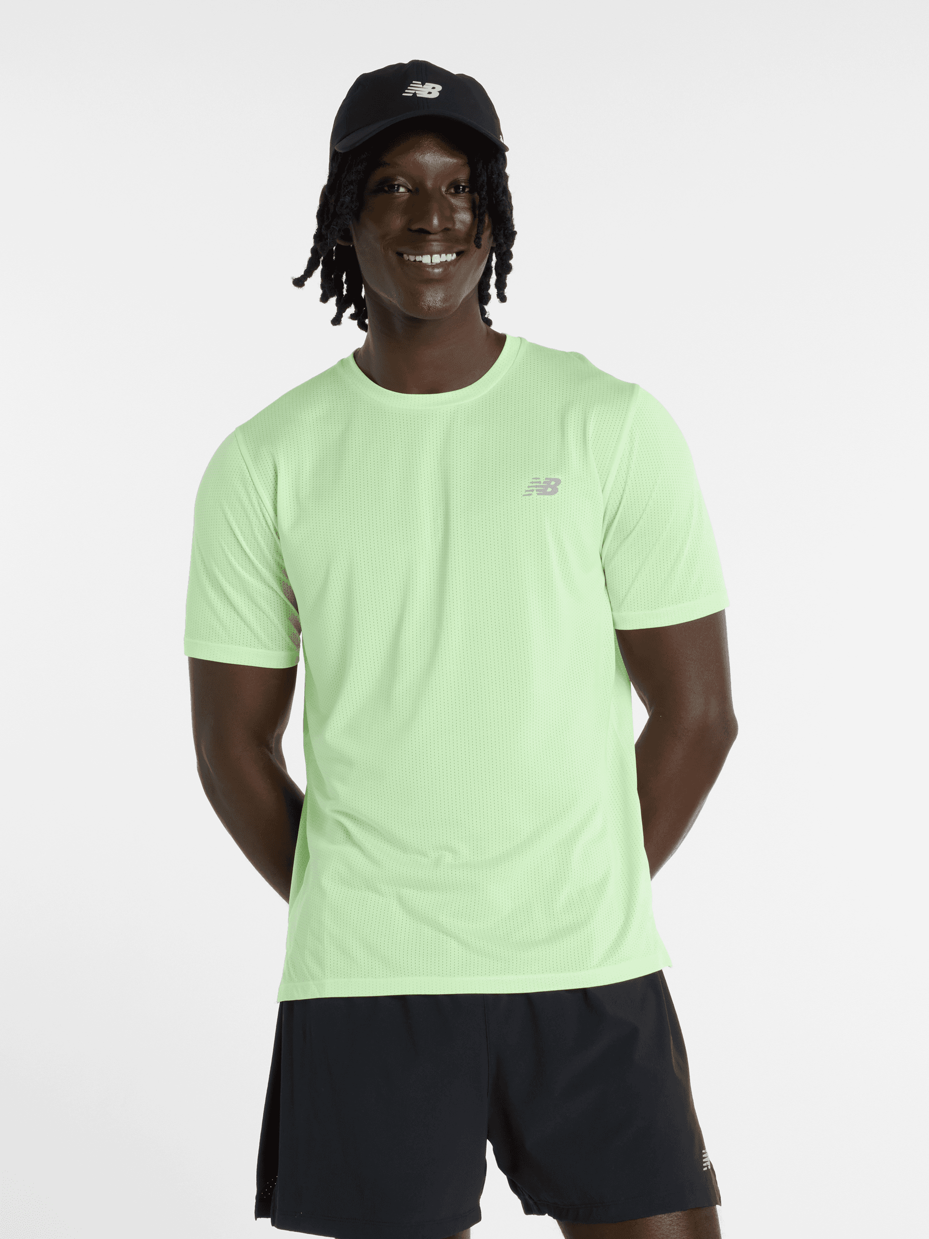 New Balance, M Athletics Run T-Shirt, Model 1