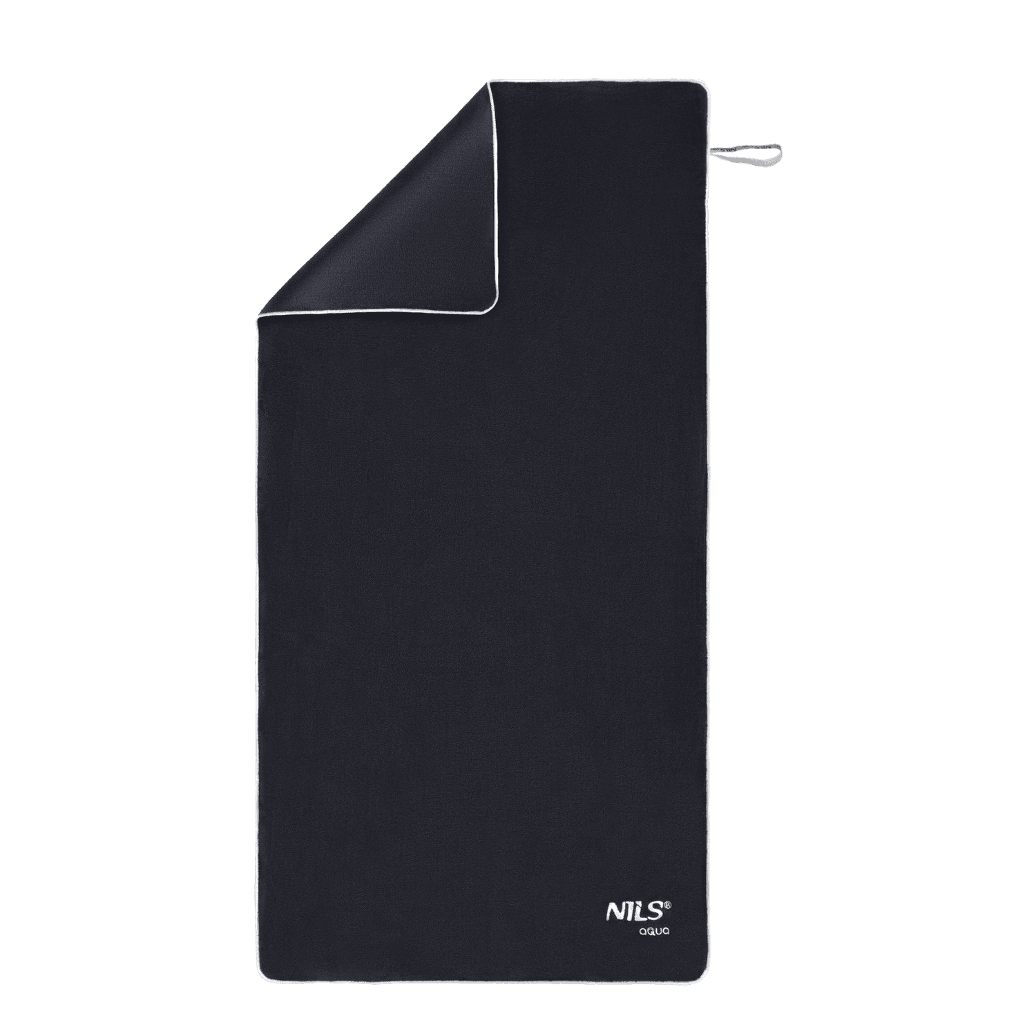 northix, Microfibre Towel, Black, 160x80cm, Quick-dry, Product 0