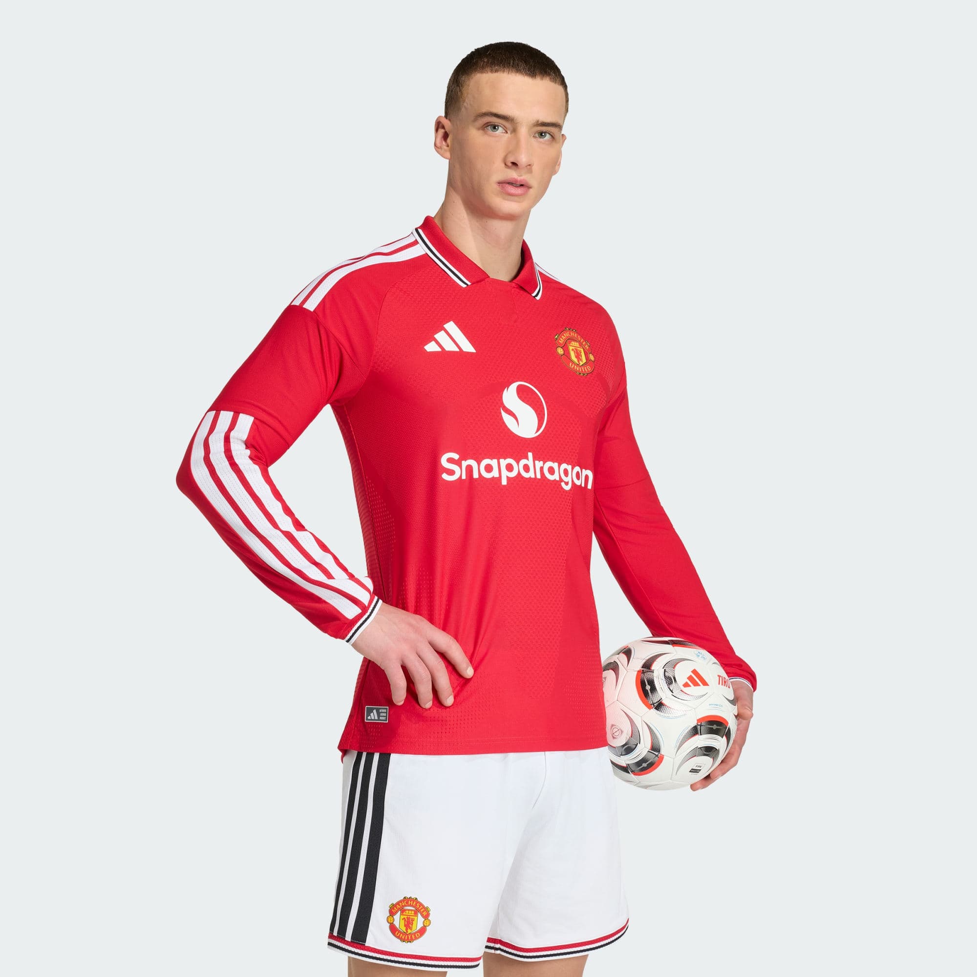 Adidas, Adidas Manchester United 26/27 Authentic Hemmatröja Med Långa Ärmar, Model 1