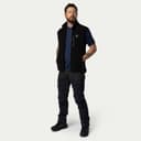 Bn309 Retro Pile Vest Men's, Black