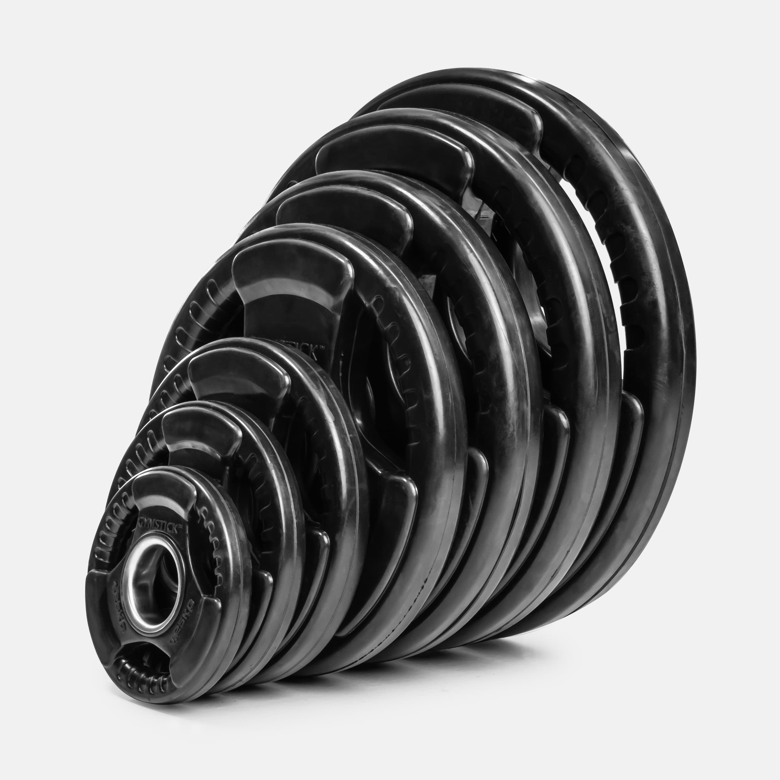 gymstick, Rubber Weight Plate 15kg, Detail 1