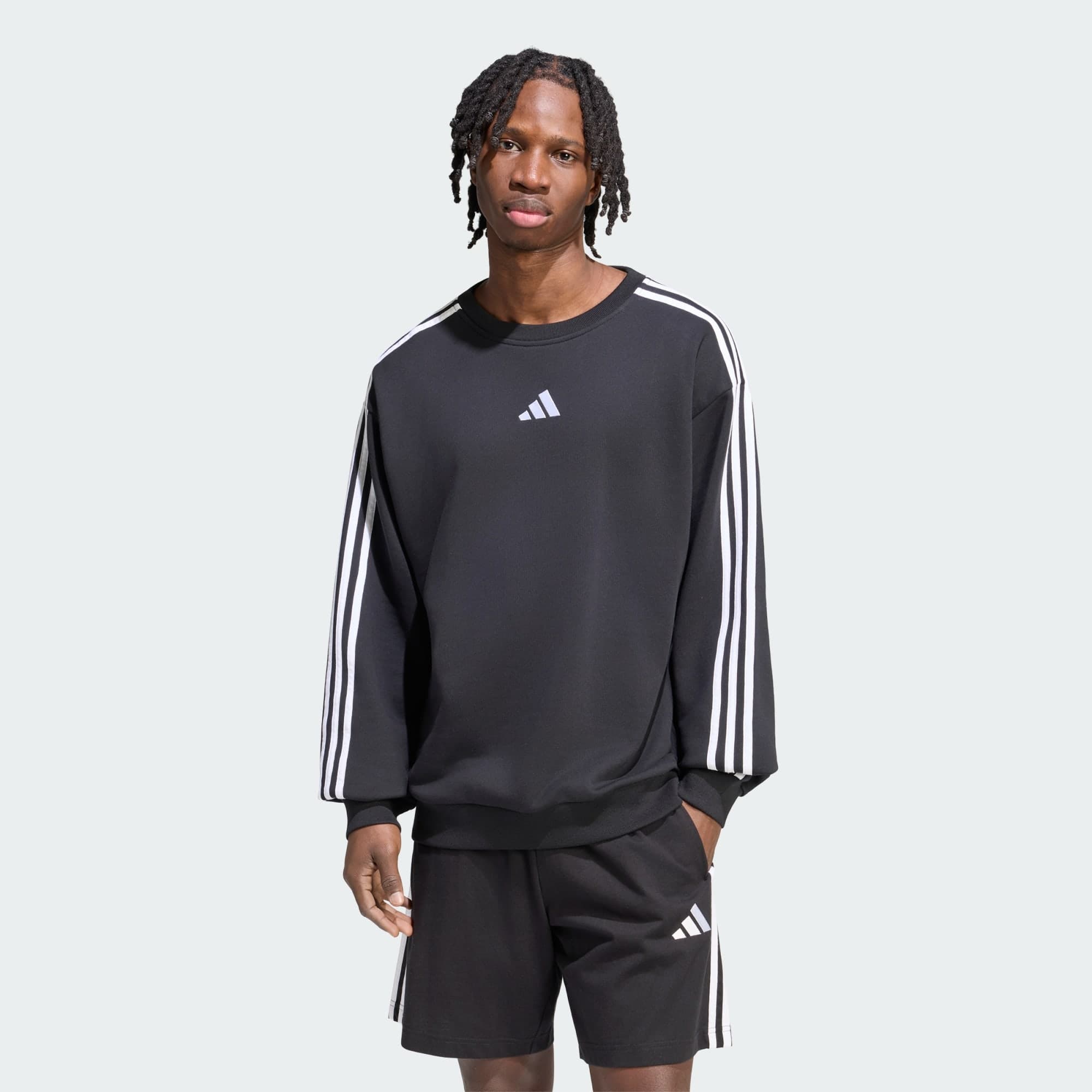 Adidas, Adidas Essentials 3-stripes Sweatshirt, Model 1