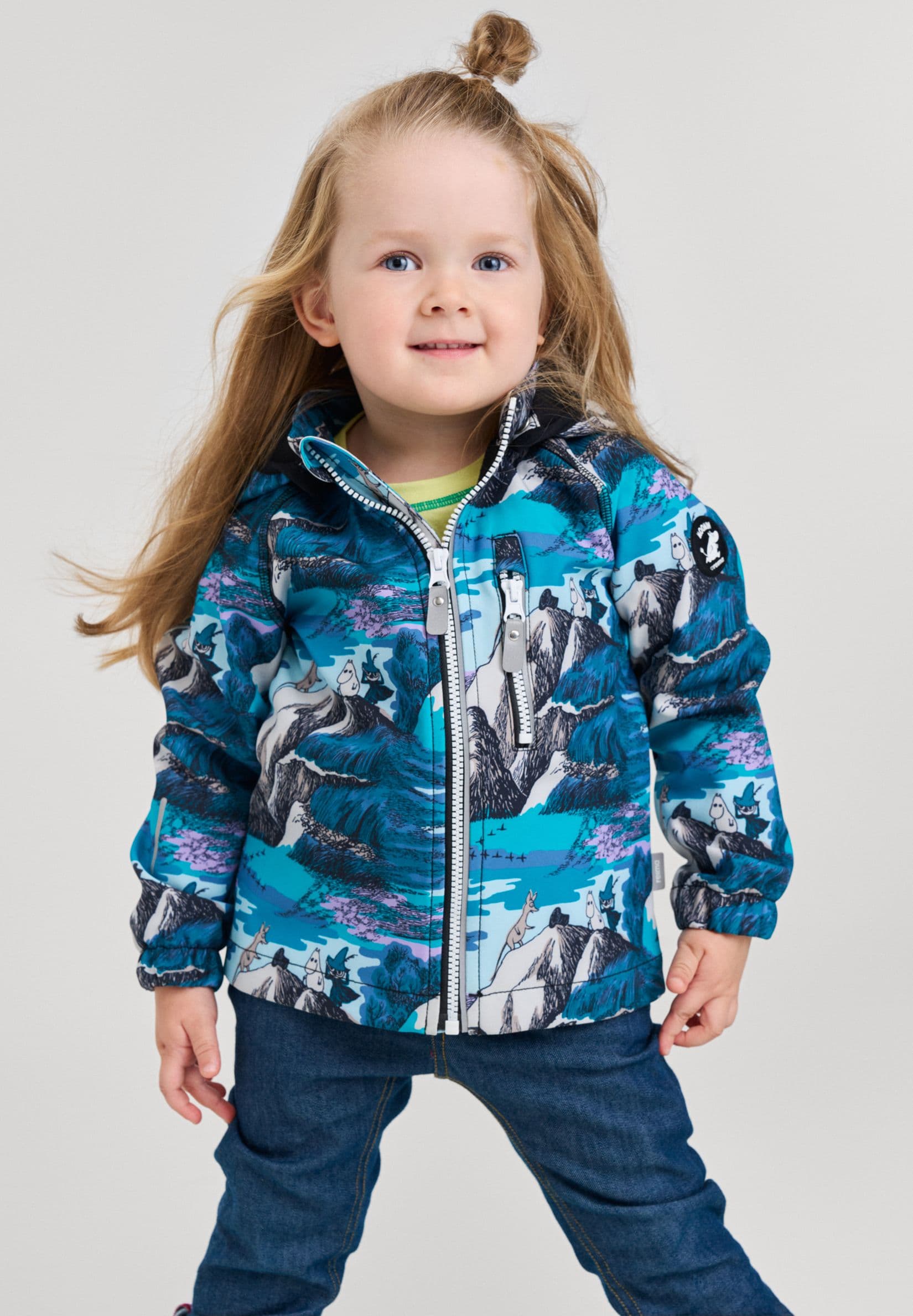 REIMA, Softshell-jacka Moomin Vantti, Model 1