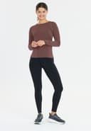 Halen Long Sleeve Shirt, Brown