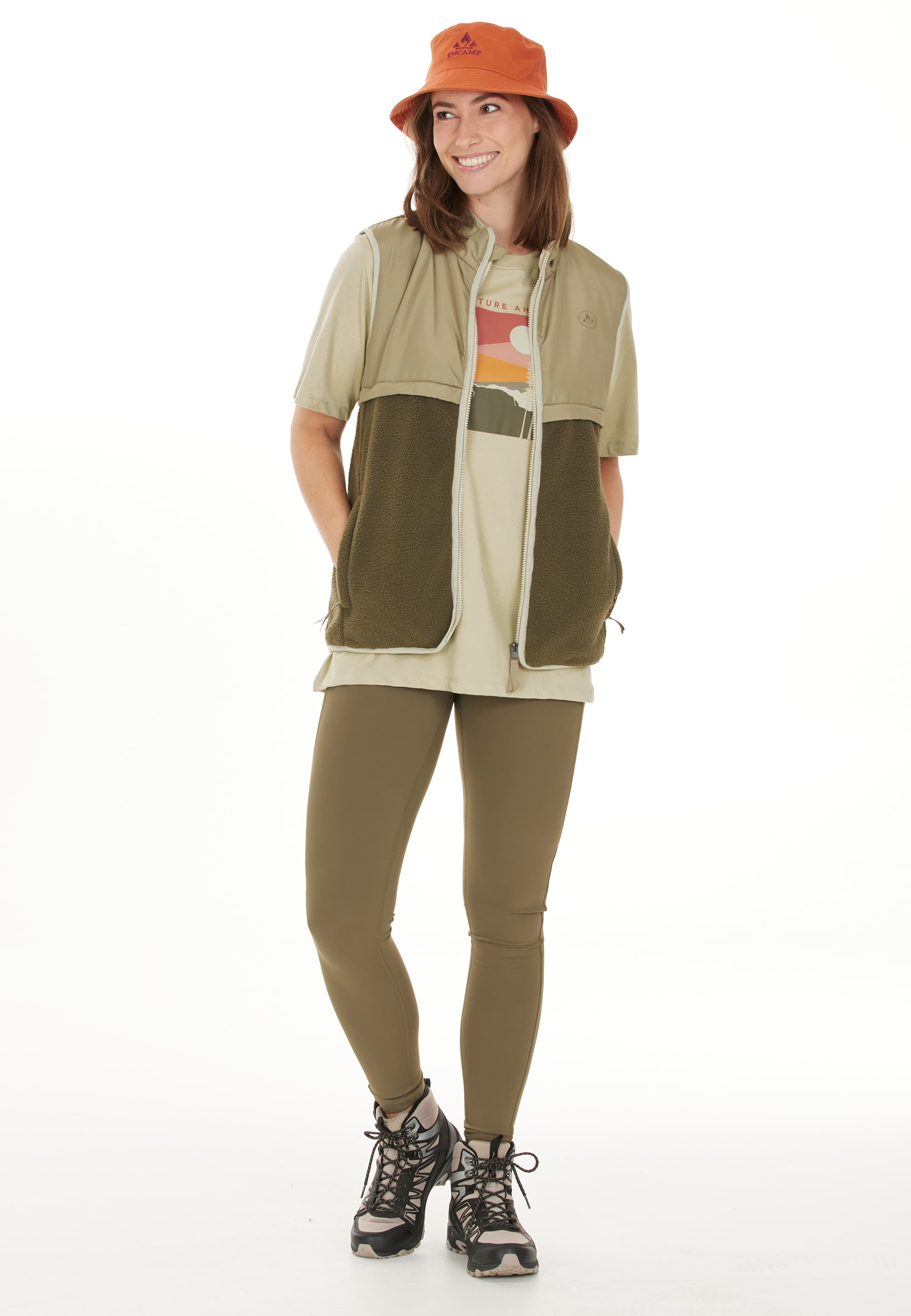 whistler, Oak Fleece Vest, Model 1