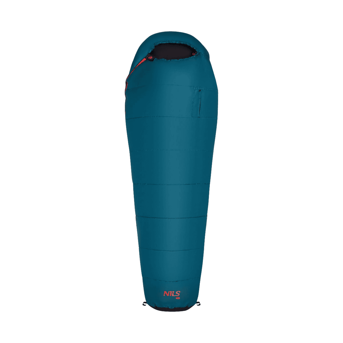 northix, Dark Green Sleeping Bag, Lightweight, Compact, Product 0