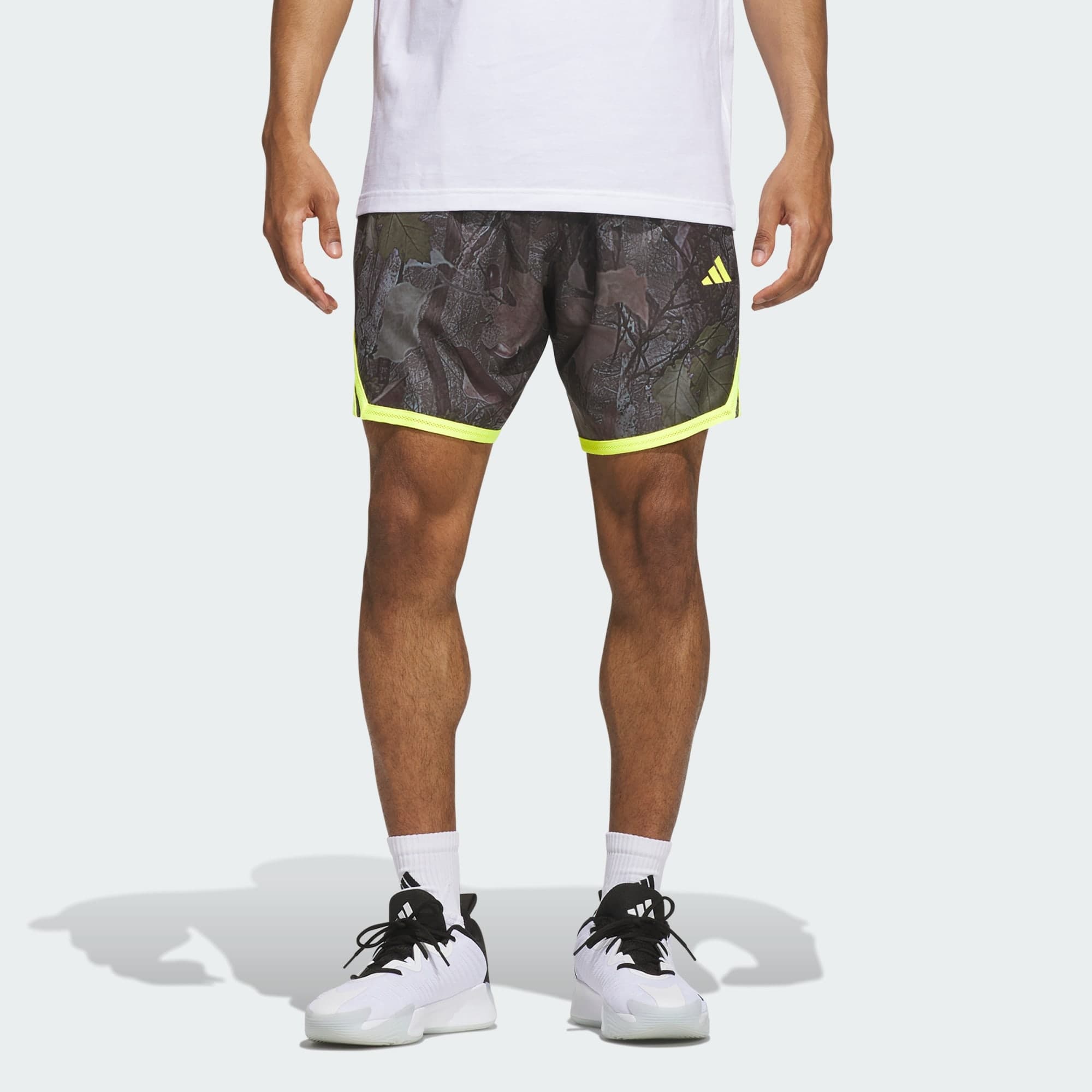 Adidas, Adidas Adidas Crazy Lite Camo Aop Shorts, Model 1