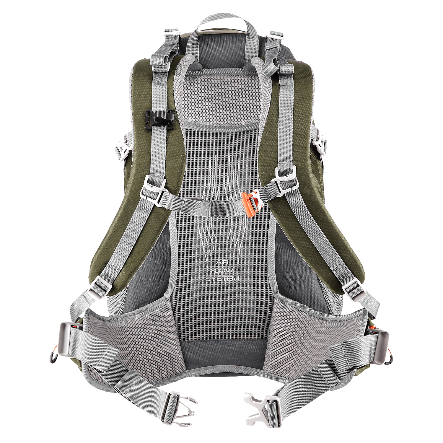 northix, Backpack, Tourist Green, 40l Capacity, Detail 1