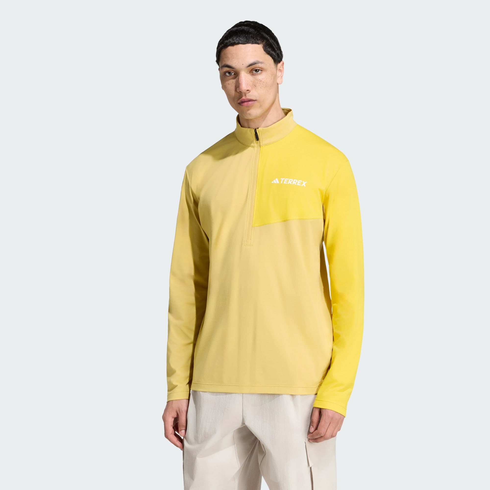 Adidas, Adidas Terrex Multi Climacool Långärmad T-shirt Med 1/2 Dragkedja, Model 1
