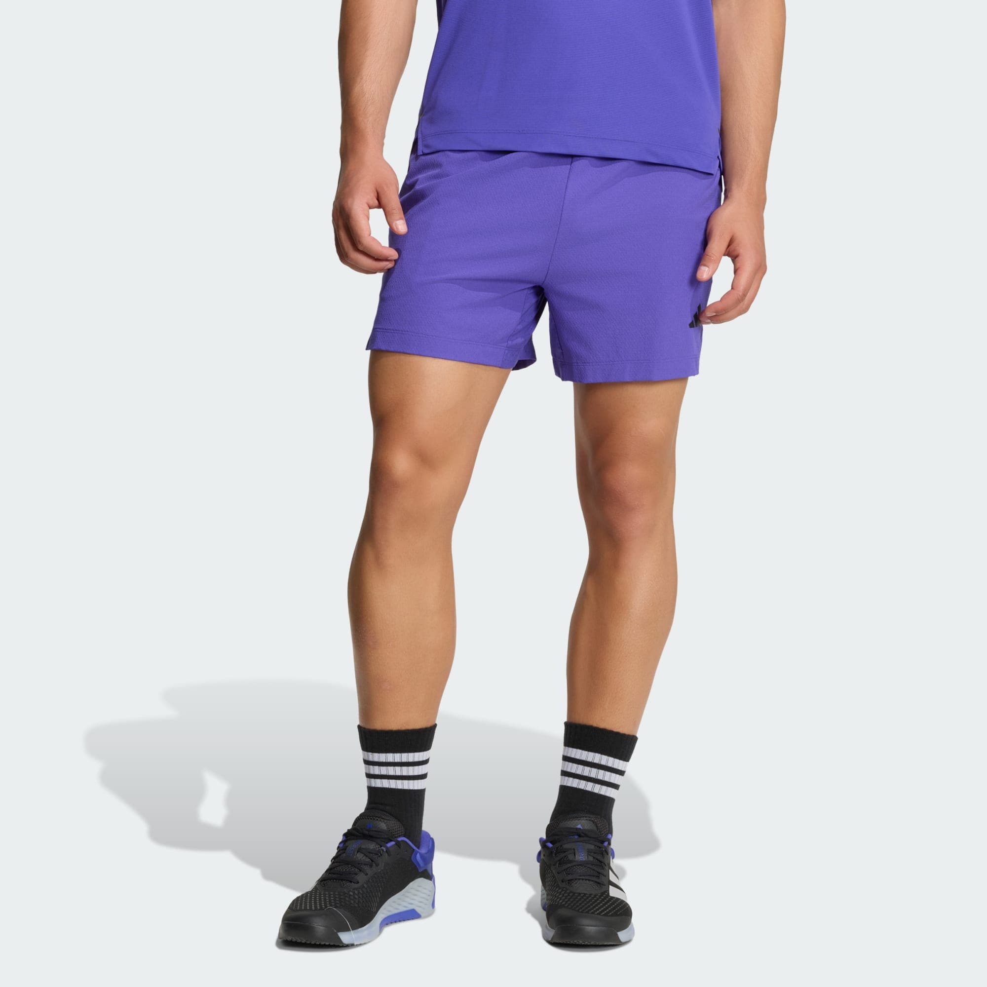 Adidas, Adidas D4t Primelift 3 Stripes Shorts, Model 1