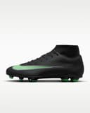 MERCURIAL SUPERFLY 11 CLUB FG/MG, Black