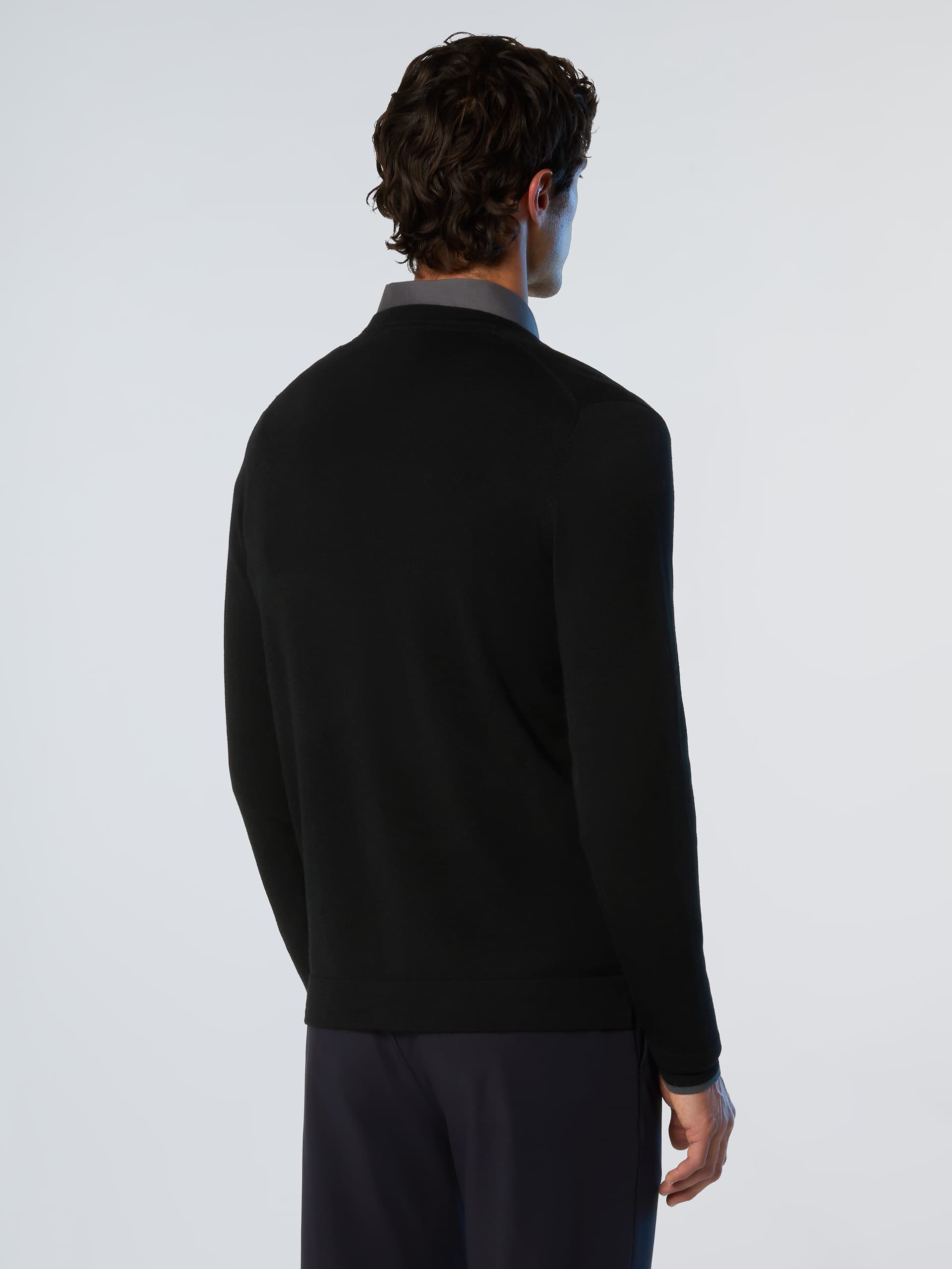 north sails, North Sails Sweater Crew-neck With Slits, Model 1