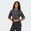 Adidas Future Icons T-shirt Med Heltäckande Tryck, Black