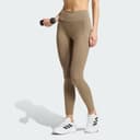 Adidas Optime-träningsleggings I Hellång Modell, Brown