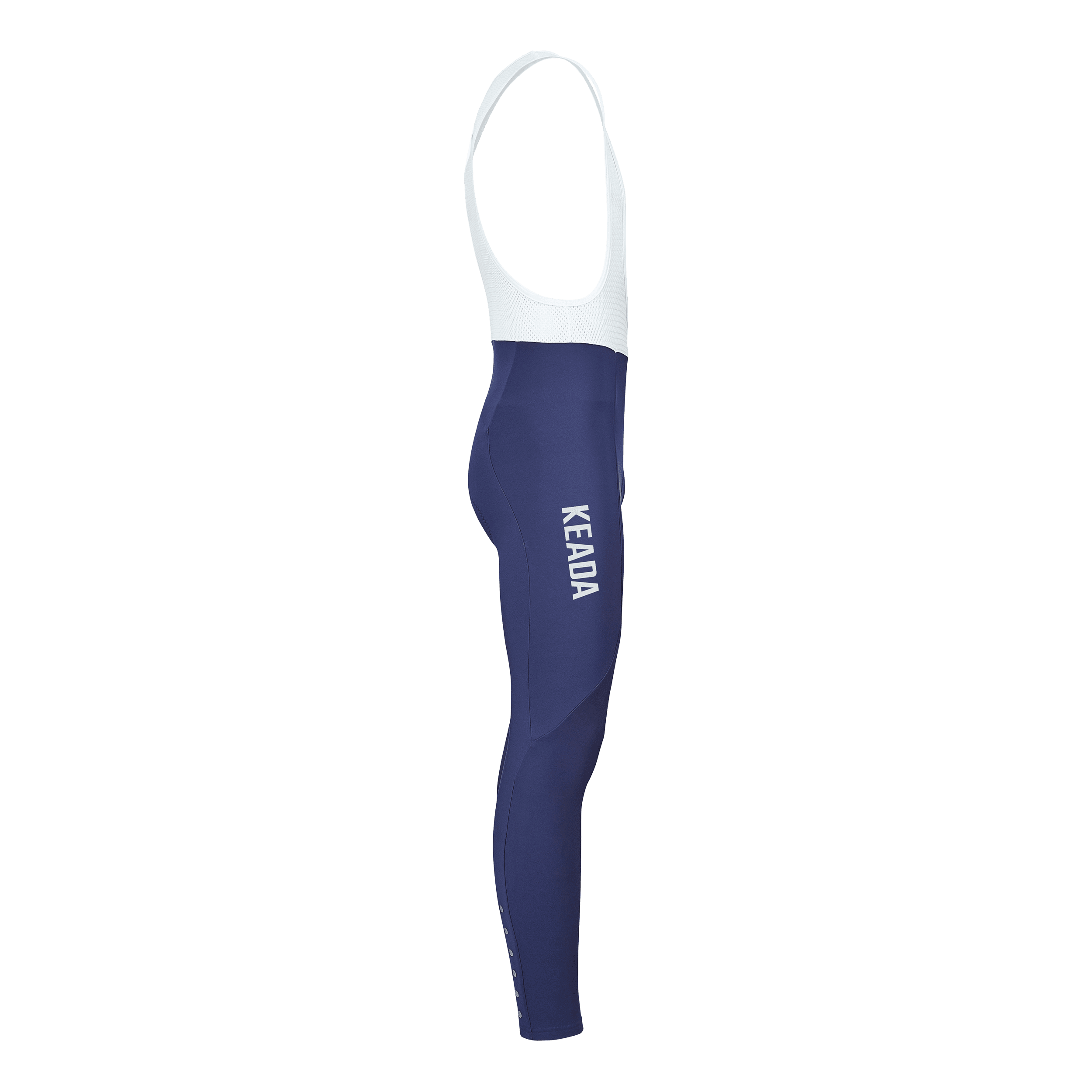 keada sports, Mens Essential Cycling Bib Tights - Navy, Detail 1