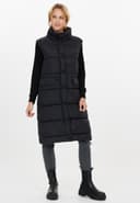 Amaretto Quilted Vest, Black