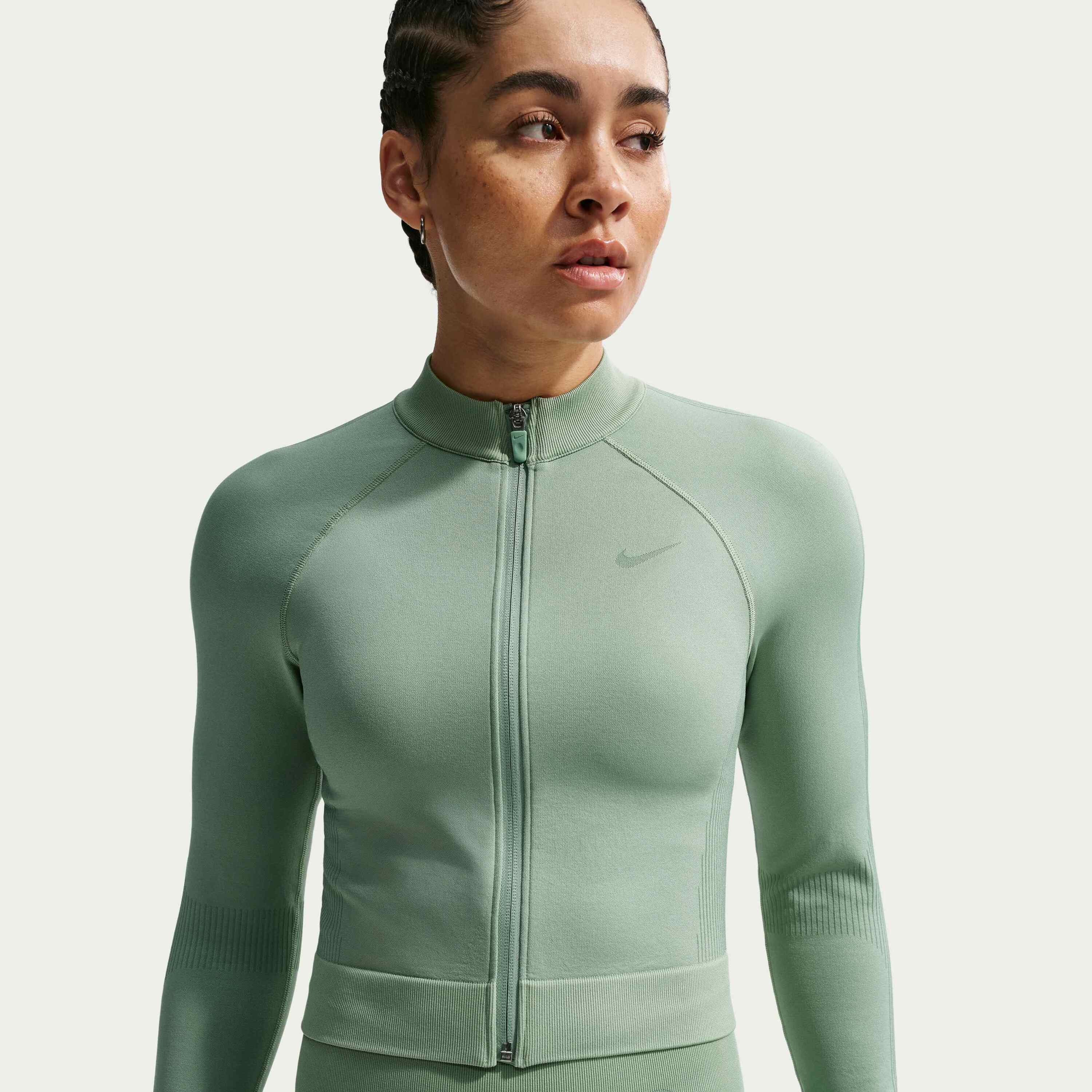 Nike, Women's Full-zip Training Top Pro Seamless, Product 0