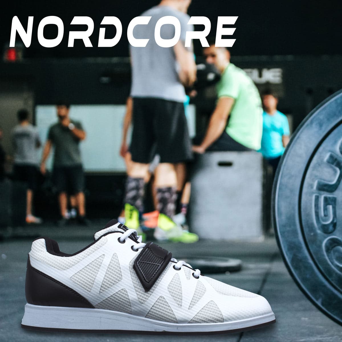 nordcore, Nordcore Weightlifting Shoes Core, White - Eu43 - Uk9, Detail 1