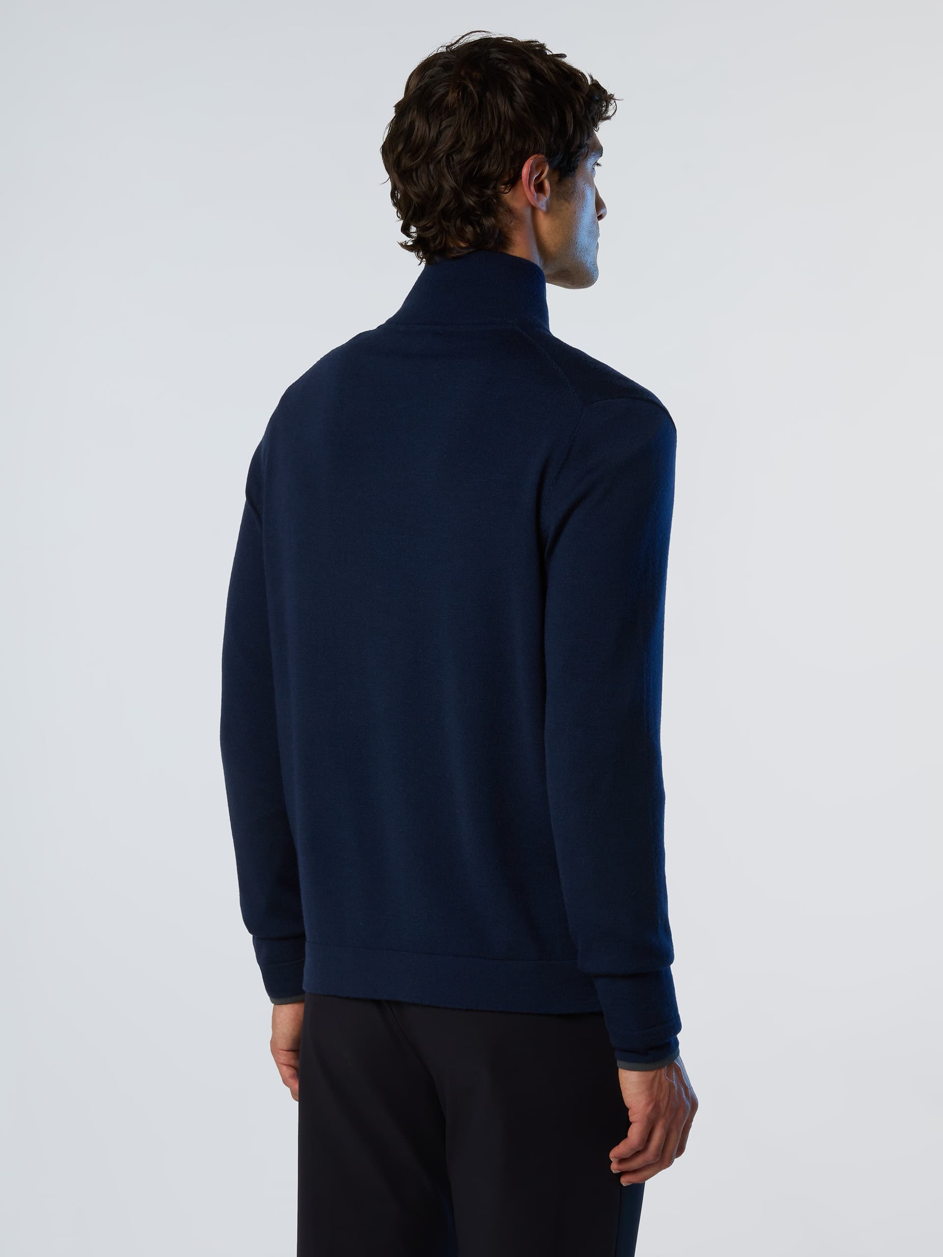 north sails, North Sails Sweater Half-zip With Slits, Model 1