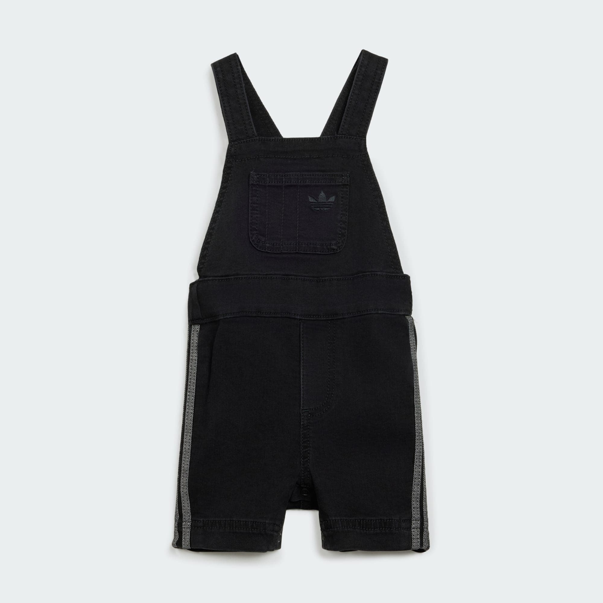 ADIDAS ORIGINALS, Adidas Originals Denim Korta Hängslebyxor, Product 0