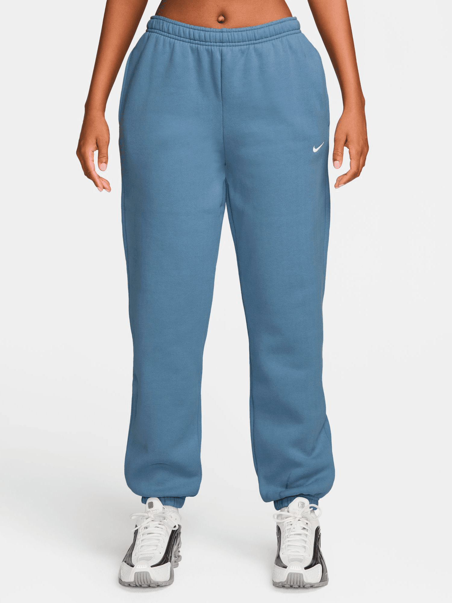 Nike, W STUDIO FLEECE CUFFED PANT, Model 1