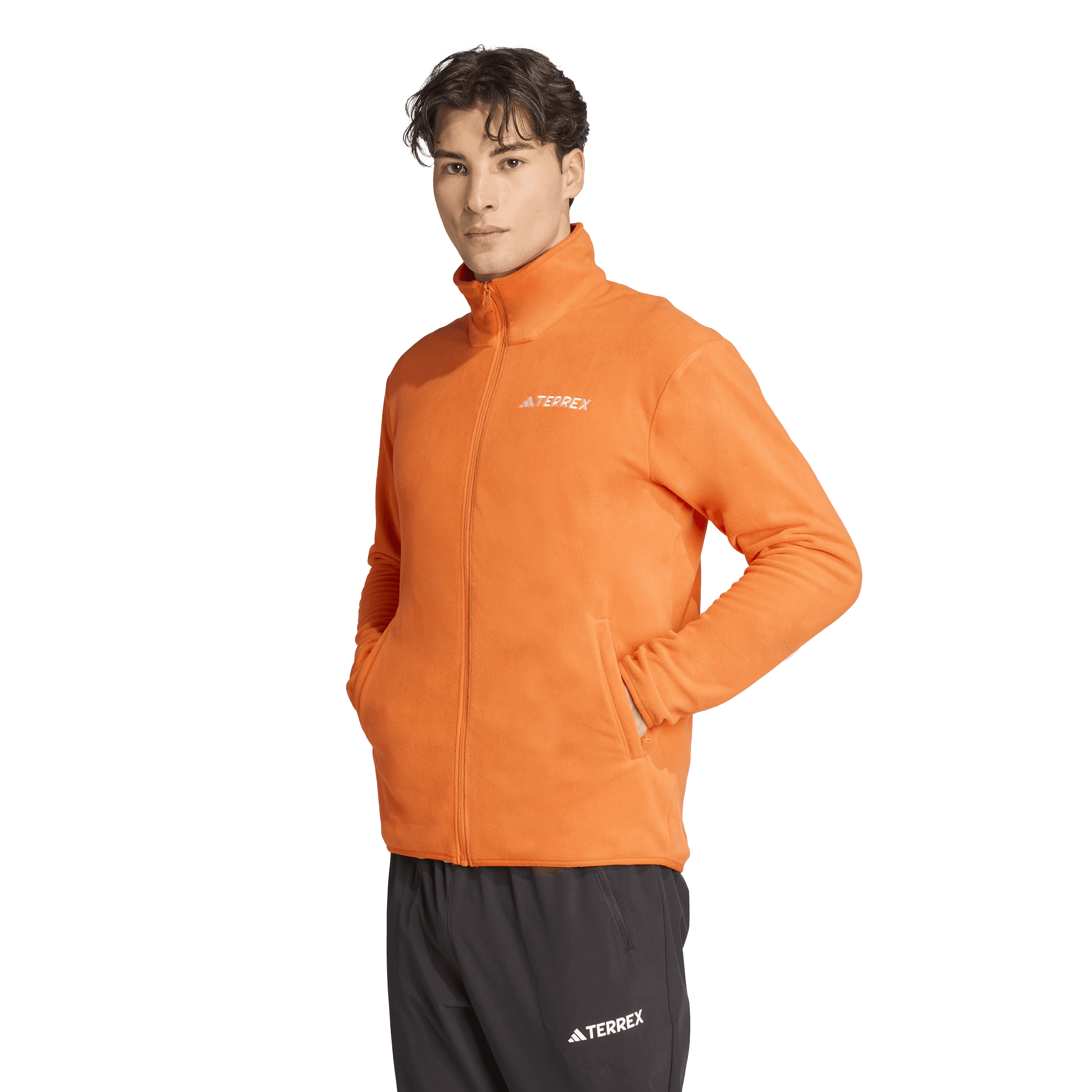 Adidas, M Multi Essentials Full-Zip Fleece, Model 1