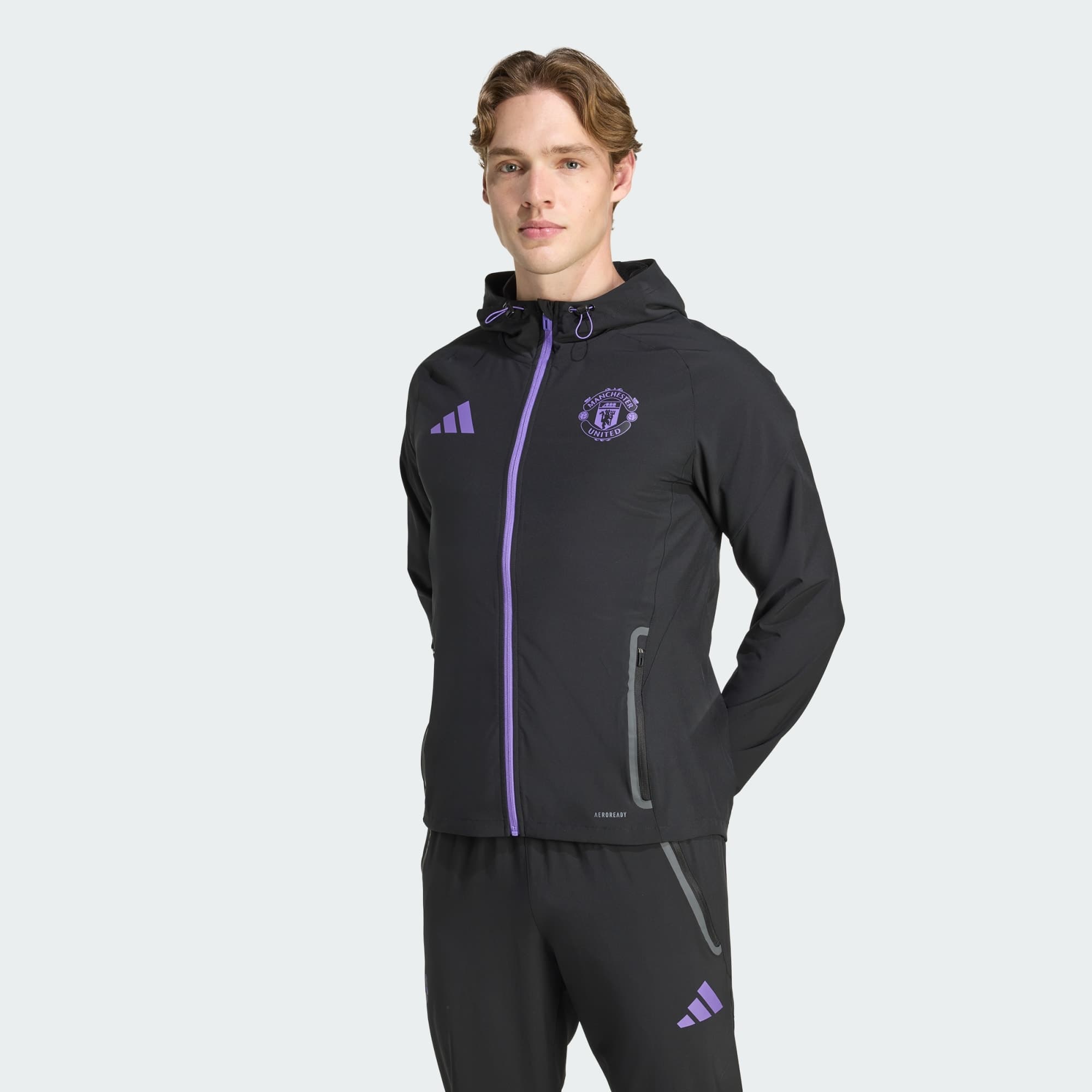 Adidas, Adidas Manchester United Tiro 25 Competition Vis Tech Resejacka, Model 1